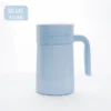 Office smart double-wall insulated vacuum teacup with handle stainless steel coffee pot large capacity travel teapot - Image 2