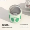 IMOGY parede dupla copos de aço inoxidável isolados vácuo garrafa térmica com palha projetado para esportes & camping - Image 2